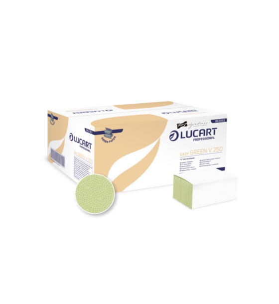 PHV Smart - prosoape din hârtie verzi, 1 strat, 250 buc/set