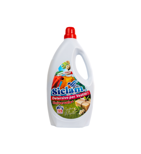 Siclam Săpun de Marsilia - Detergent de rufe profesional, 125 de spălări