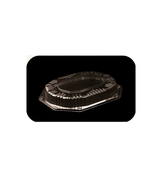 Capac platou oval negru 43