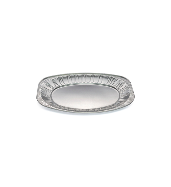 Platou oval din aluminiu, 35 cm, 10 buc/set
