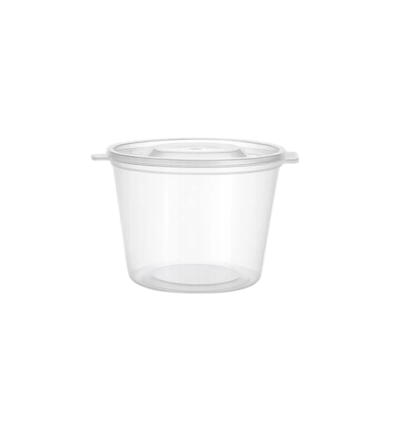 Sosiere transparente 120 ml, 50 buc/set